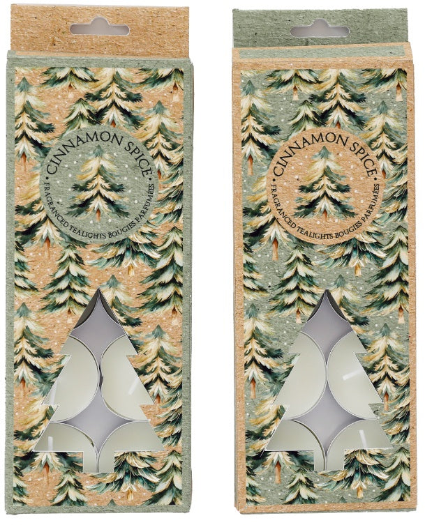 Winter Forest Scented Tealights, Pack of 10