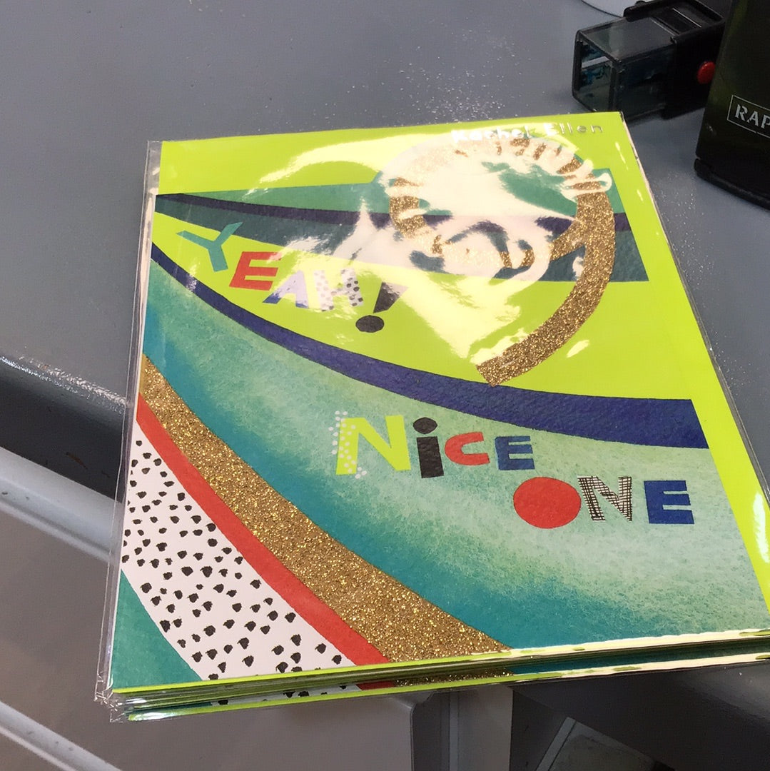 9th birthday card Rachel Ellen