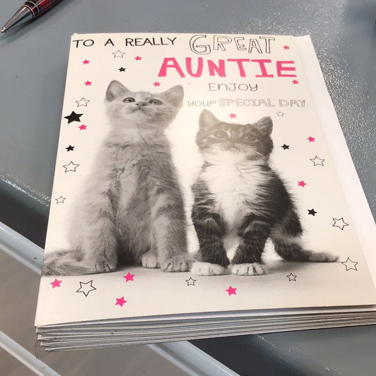 Auntie birthday hallmark