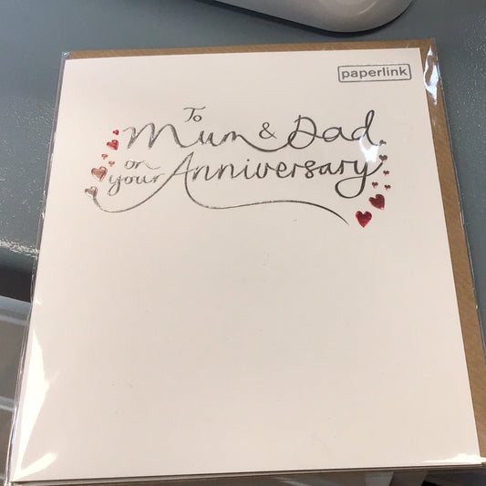 Mum&Dad anniversary Paperlink