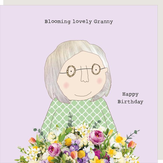 Granny Birthday Card - Rosie Made A Thing