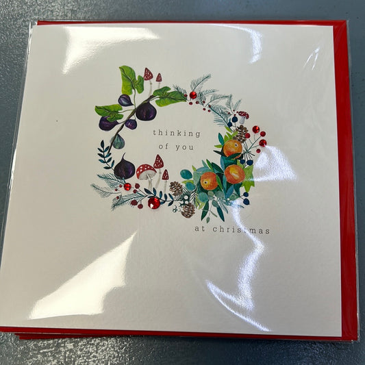 Thinking of You Christmas Card - Cinnamon Aitch