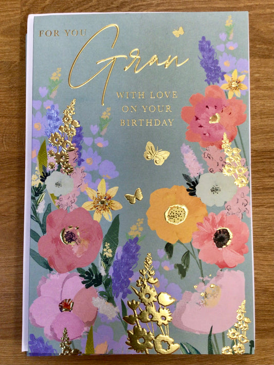 Gran Birthday Card - Words 'n' Wishes