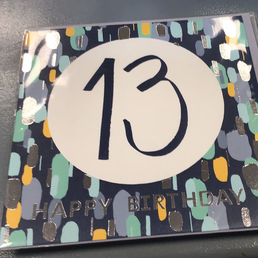 13th birthday card Kate Guest