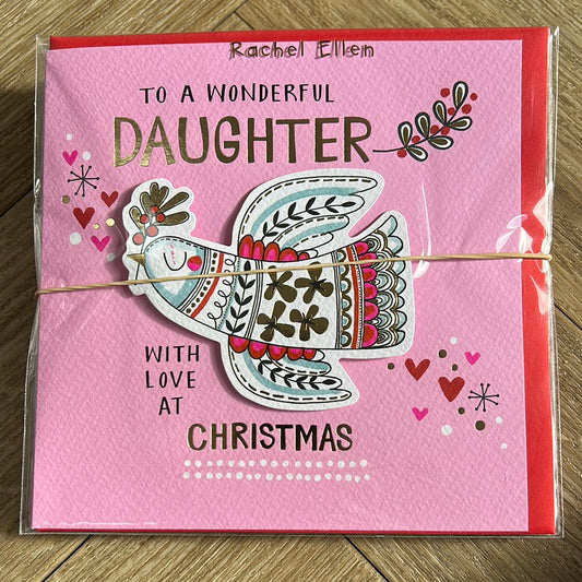 Daughter Christmas Card - Rachel Ellen