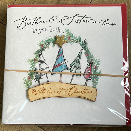 Brother & SIL Christmas Card - Tracey Russell
