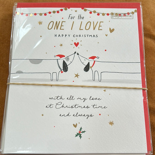 One I Love Christmas Card - Paperlink
