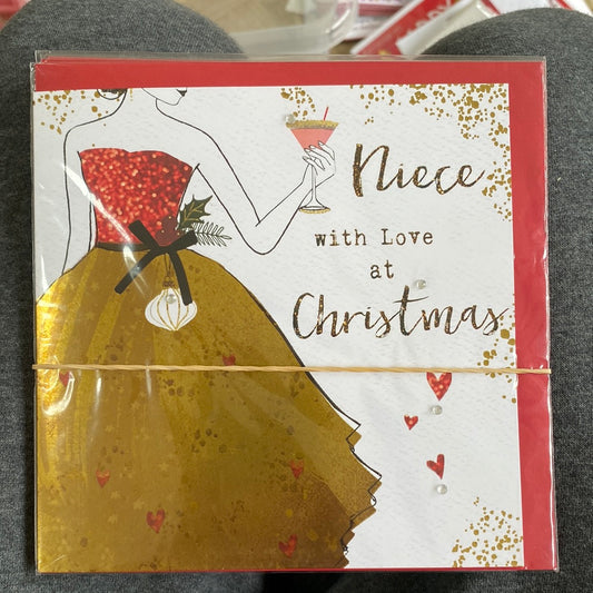 Niece Christmas Card - Hammond Gower