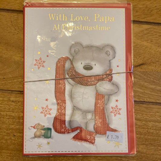 Papa Christmas Card - CC