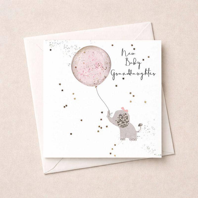 New Baby Card - Baby Granddaughter