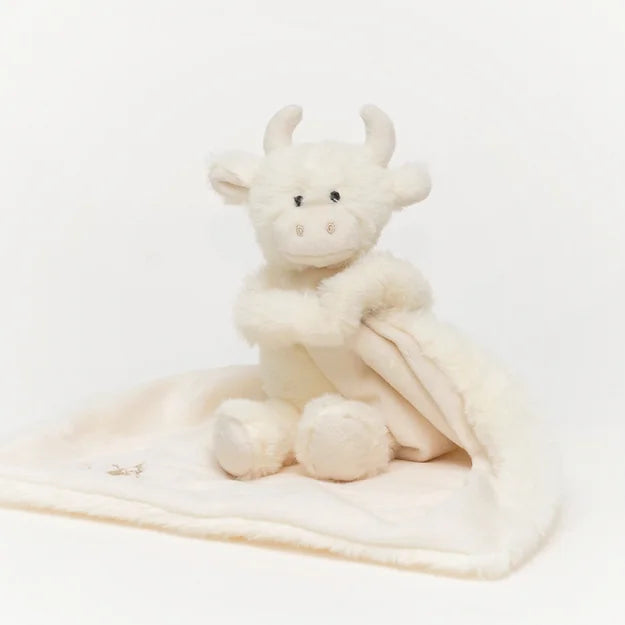 Jomanda Highland Coo Toy Soother (Cream)