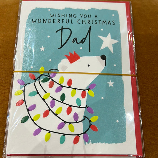 Dad Christmas Card - Rosanna Rossi
