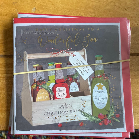 Son Christmas Card - Hammond Gower