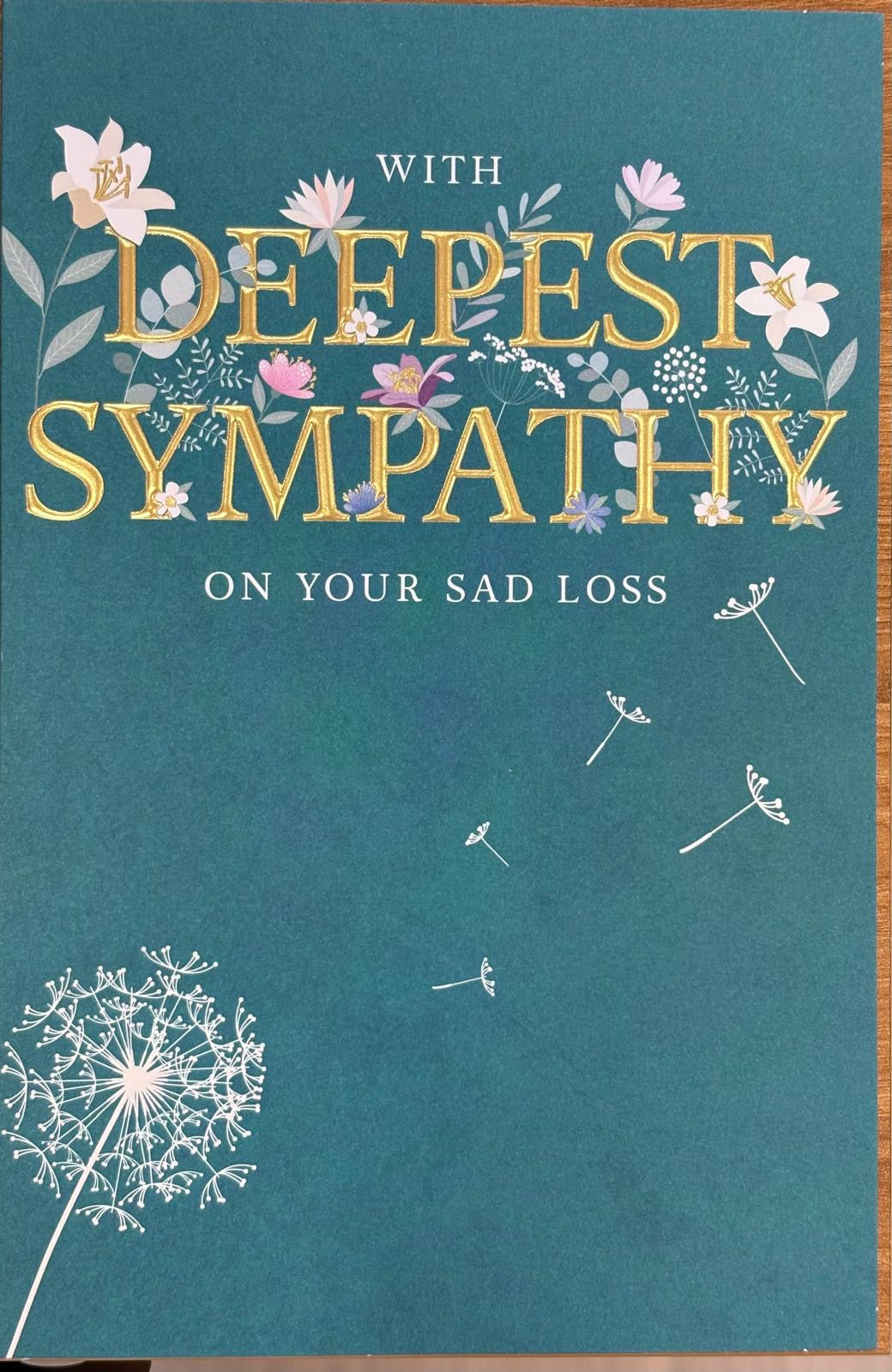 Sympathy Card - Words 'n' Wishes