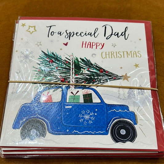 Dad Christmas Card - Katie Phythian