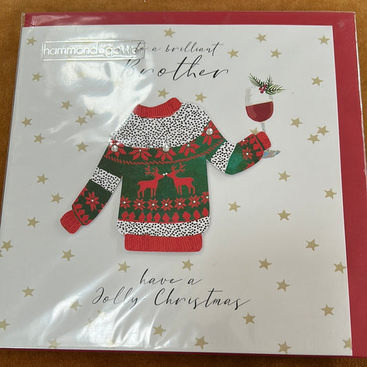 Brother Christmas Card - HG