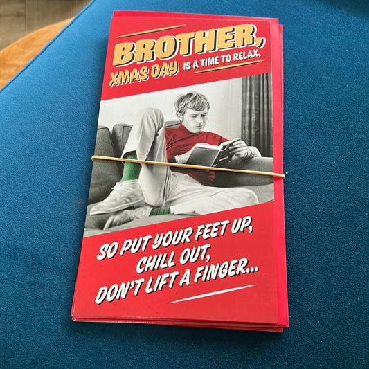 Brother Christmas Card - Hallmark