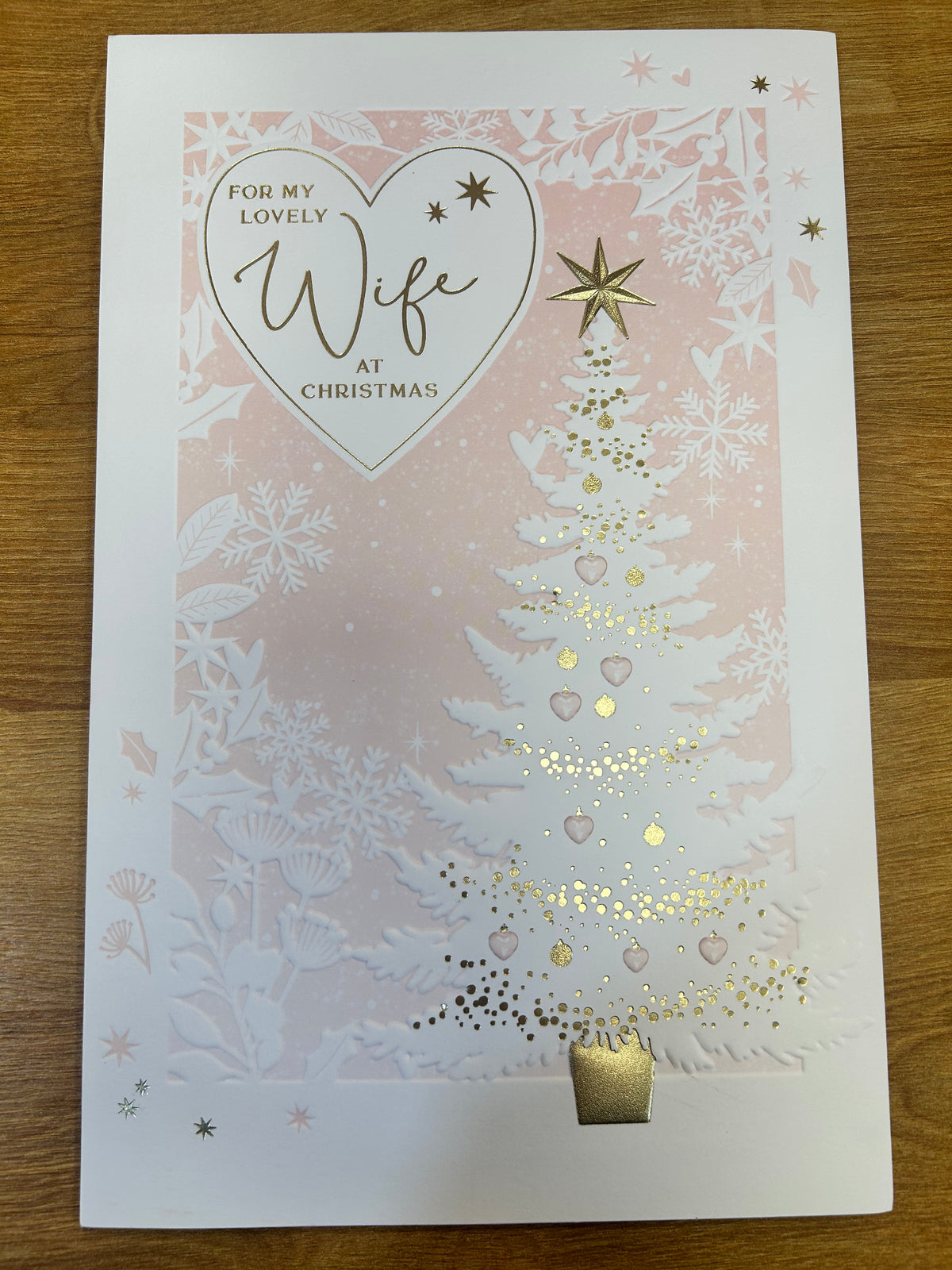 Wife Christmas Card