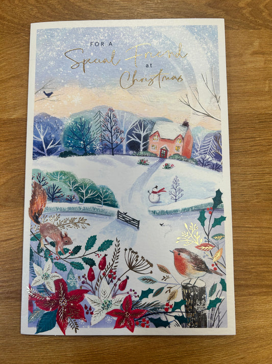Friend Christmas Card