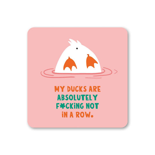 Ducks Not In A Row Coaster
