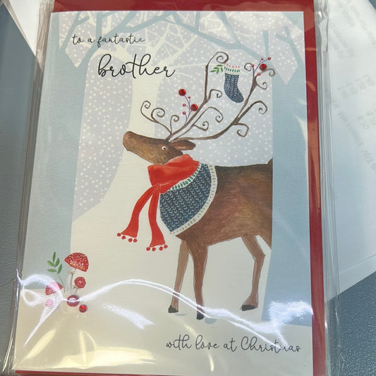 Brother Christmas Card - Cinnamon Aitch