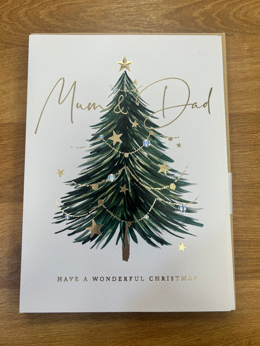 Mum & Dad Christmas Card