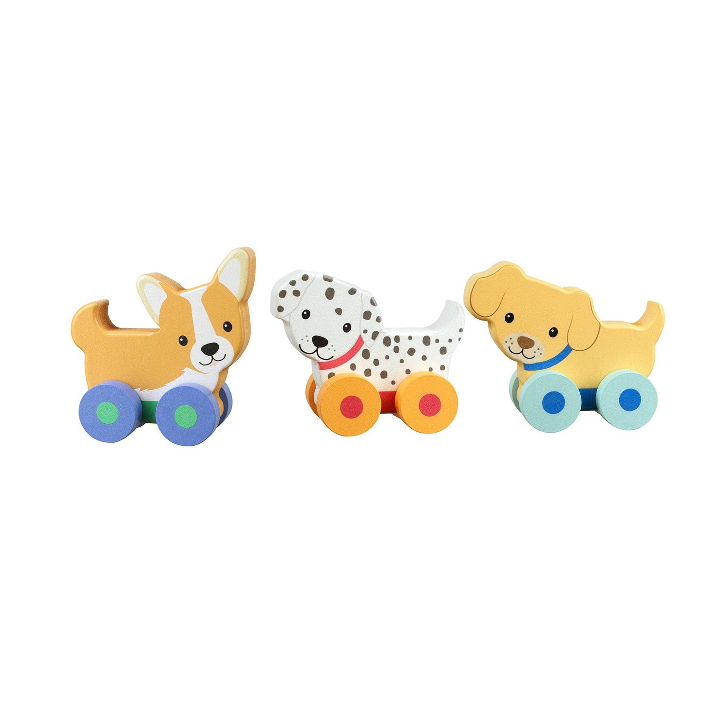 Wooden Puppy Push Toys