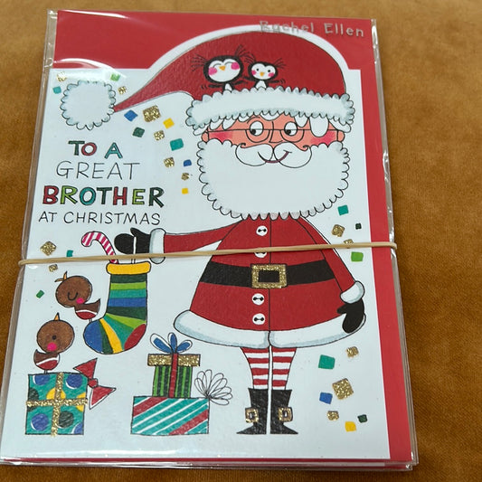 Brother Christmas Card - Rachel Ellen