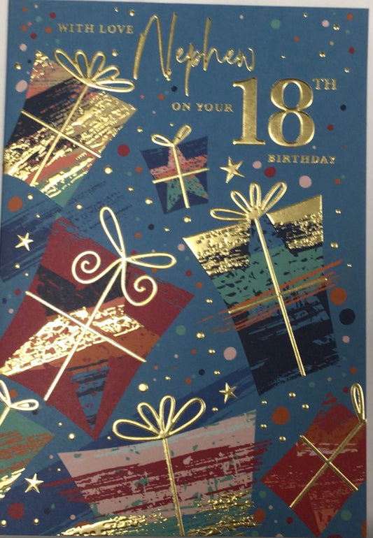 Nephew 18th Birthday Card - Words 'n' Wishes