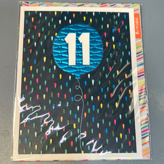 11 Birthday Card - Papersalad