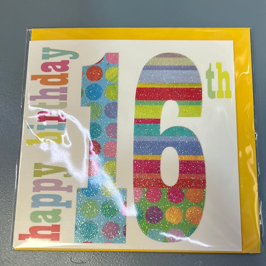 16 Birthday Card - Kali Stileman