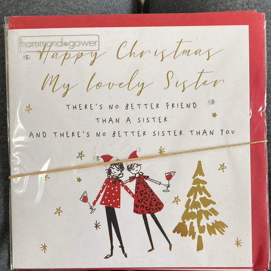 Sister Christmas Card - Hammond Gower