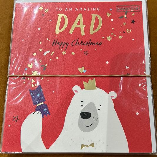 Dad Christmas Card - Paperlink