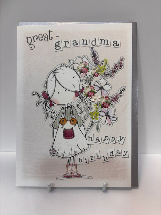 Great Gran Birthday Card - TR