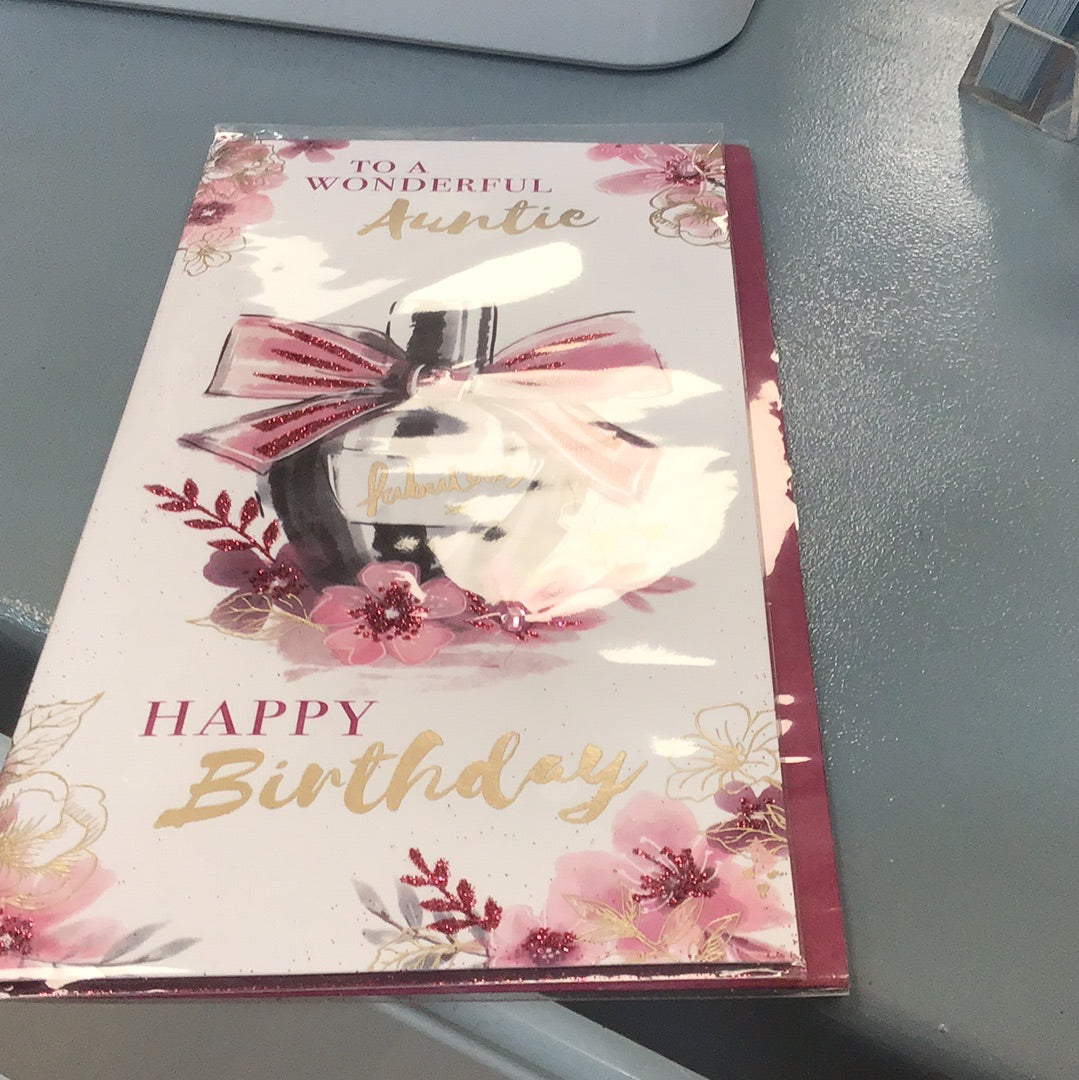 Aunt birthday card prelude