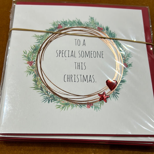 Someone Special Christmas Card - Tracey Russell