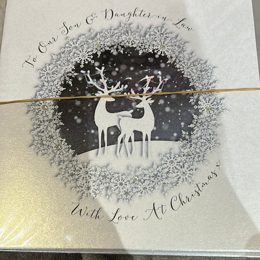 Son & DIL Christmas Card - WJB