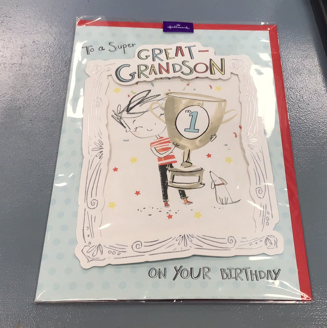 Great Grandson Birthday Card - Hallmark
