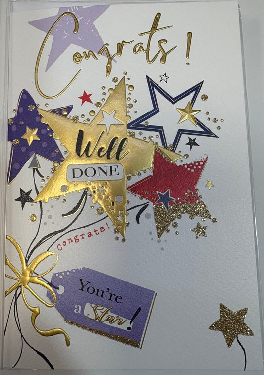 Congratulations Card - Jonny Javelin