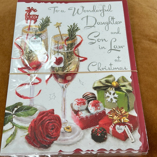 Daughter & SIL Christmas Card - Javelin