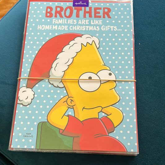 Brother Christmas Card - Hallmark