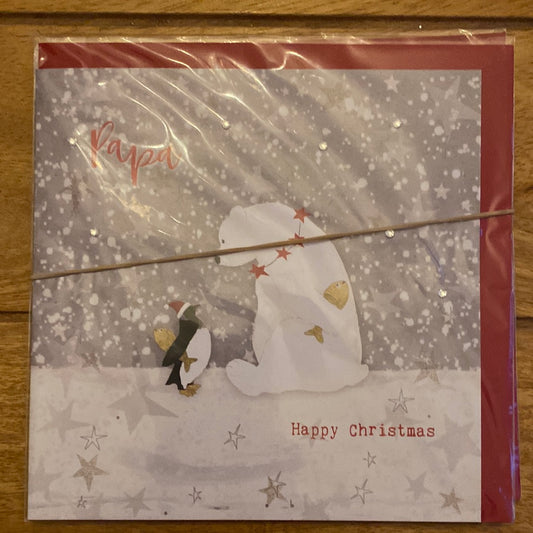 Papa Christmas Card - Hammond Gower