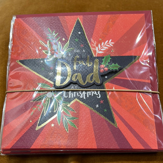 Dad Christmas Card - Rachel Ellen
