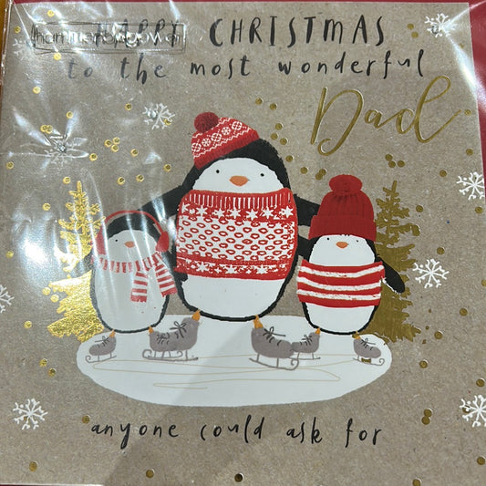 Dad Christmas Card - H&G