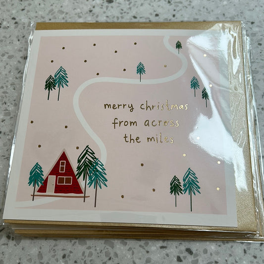 Across The Miles Christmas Card - Megan Claire