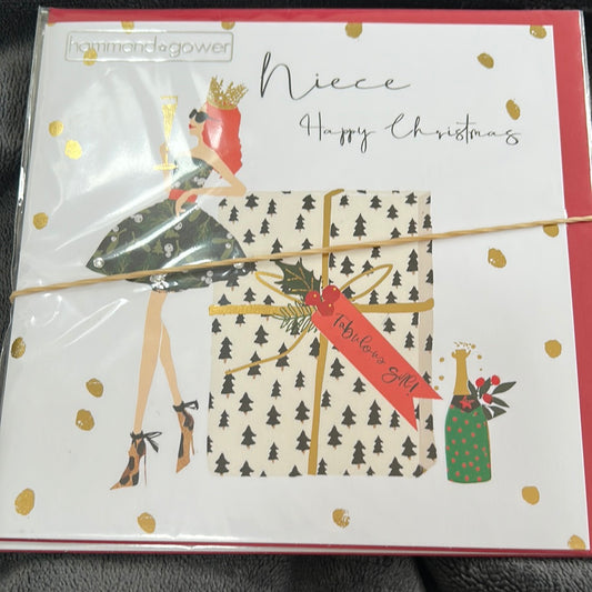 Niece Christmas Card - HG