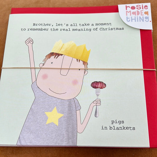 Brother Christmas Card - Rosie