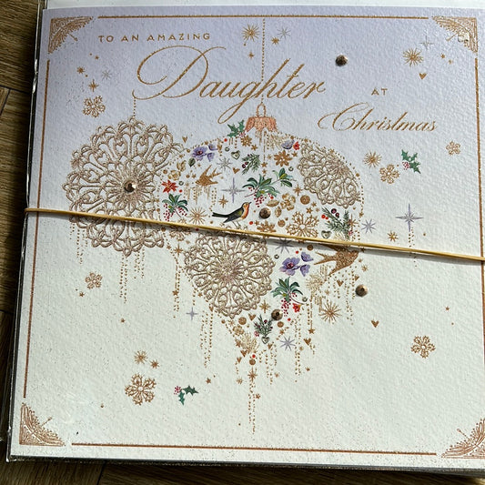 Daughter Christmas Card - Paperlink