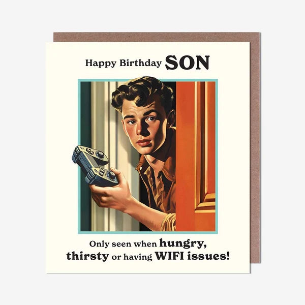Son Birthday Card