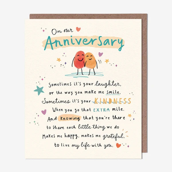 Our Anniversary Card